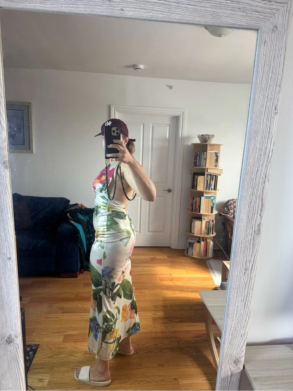 MadRag Floral Halter Maxi Dress floral M/L